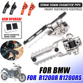 Pentru BMW R1200R R1200RS R 1200 RS R1200 R 1200R 1200RS Accesorii pentru motociclete Sujere pentru picioare din față Suporturi Suportă pentru picioare Cleme Suportă pentru picioare