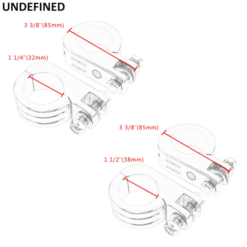 32mm 38mm Suport pentru picior pentru autostradă Motocicletă Protecție motor Suport pentru picioare pentru Harley Touring Road King Sportster 883 Softail Dyna