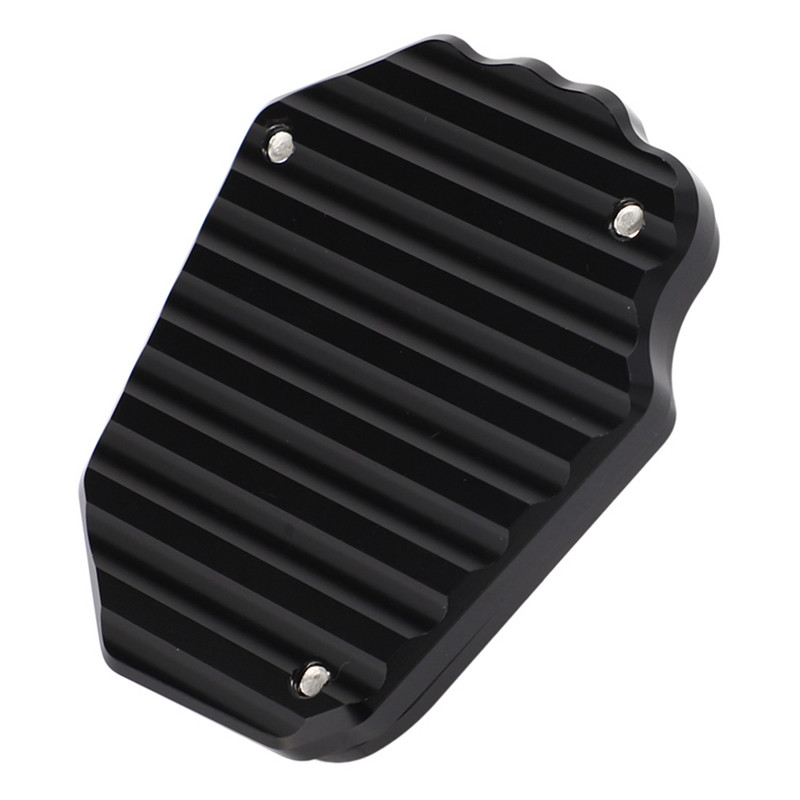 Suport pentru motociclete CNC Picior Suport lateral Extensie Pad Suport Placă Mărire Stand pentru K1600Gt K1600Gtl 2017-2019 (Negru)