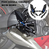 A motorkerékpár csuklós pedálrendszerének hátsó pedálja alkalmas HONDA CB650R CB 650 R 2019-2020 hátsó utas pedálhoz