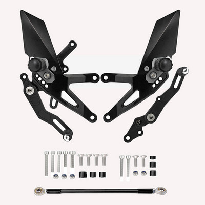 A motorkerékpár csuklós pedálrendszerének hátsó pedálja alkalmas HONDA CB650R CB 650 R 2019-2020 hátsó utas pedálhoz