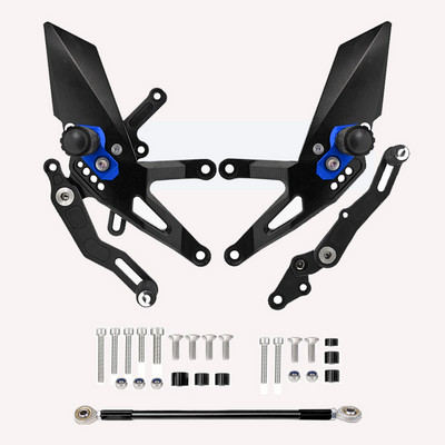 A motorkerékpár csuklós pedálrendszerének hátsó pedálja alkalmas HONDA CB650R CB 650 R 2019-2020 hátsó utas pedálhoz