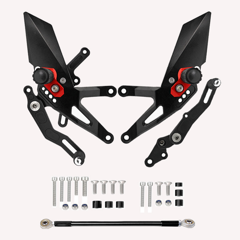A motorkerékpár csuklós pedálrendszerének hátsó pedálja alkalmas HONDA CB650R CB 650 R 2019-2020 hátsó utas pedálhoz