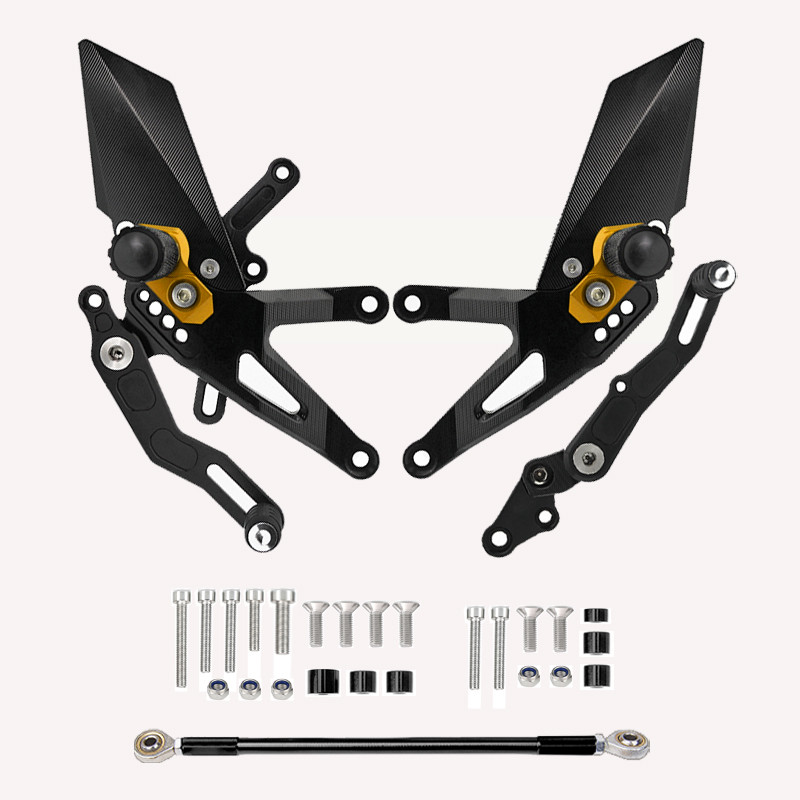 A motorkerékpár csuklós pedálrendszerének hátsó pedálja alkalmas HONDA CB650R CB 650 R 2019-2020 hátsó utas pedálhoz