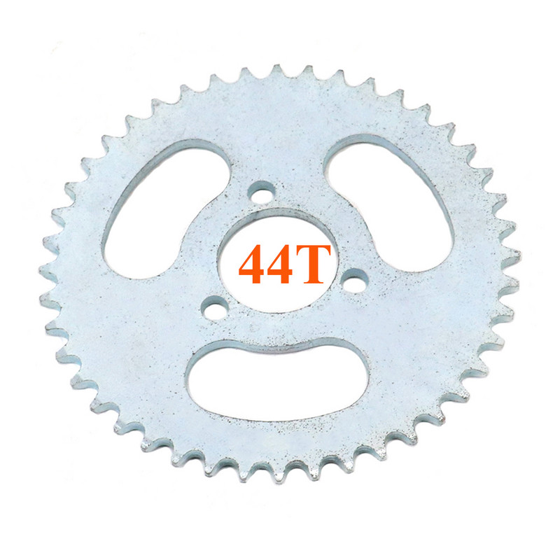 T8F-38T 44T Πίσω γρανάζι 29mm Ασημί 38 44 Δόντι για 43cc 49cc Minimoto μοτοποδήλατο δίχρονο ποδήλατο τσέπης Mini Quad ATV