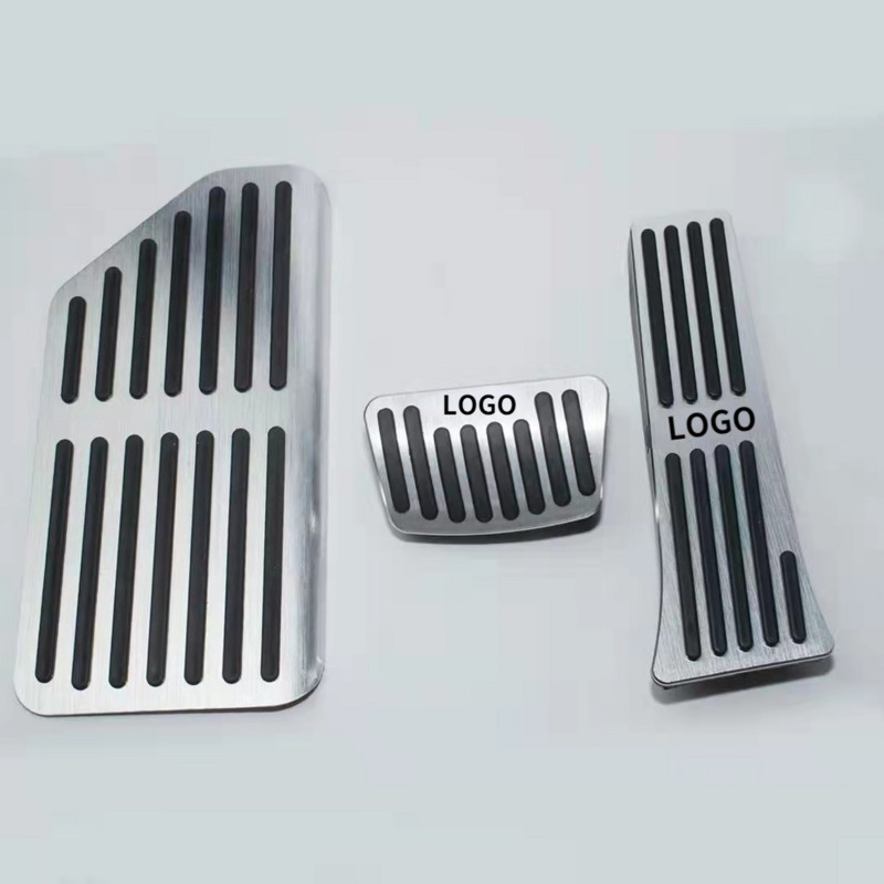 Aliuminio automobilio kojos akceleratoriaus kuro pedalo stabdžių pedalo trinkelės dangtelis, skirtas Kia Carnival 2021 2022 Priedai Automobilių stilius