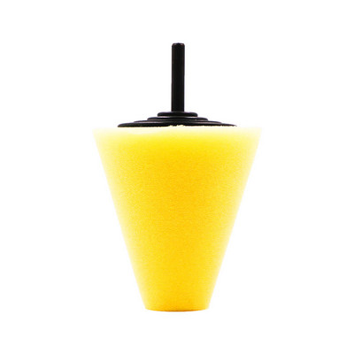 Burete de lustruit pentru roți automate folosit pentru burghiu electric 3 inch bilă de lustruit Con de lustruit butuc de mașină Pad burete de lustruit