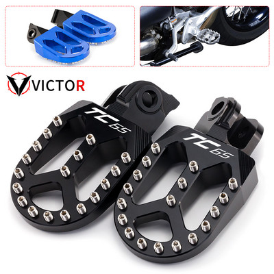 Kojos kaiščių atramų pedalas, skirtas Husqvarna TC65 TC85 TC125 TC250 TE250i TE300 300I TC 65 85 125 250 TE 300 motociklo kojų atrama