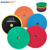 Επιθέματα γυαλίσματος αυτοκινήτου Σφουγγάρι γυαλίσματος με κερί Καθαρό γυαλιστικό τρυπάνι στεγανοποίησης τροχού Αφαιρεί τις γρατσουνιές Επισκευή αυτοκινήτου