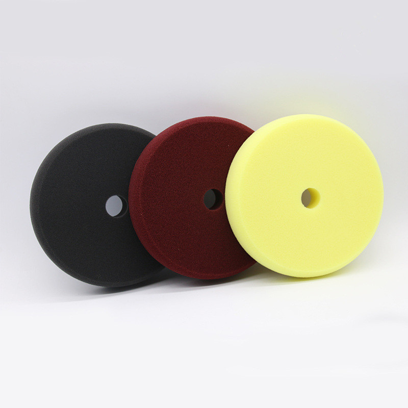 Placă de burete de 6/7 inch Tampă de lustruire grosieră și medie fină pentru lustruire pentru mașină Disc de reducere a epilarii cu ceară roată de lustruit burete roată de burete