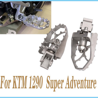 Motocikls priekš KTM 1290 1190 1090 1050 790 890 Adventure Priekšējie kāju balsti Kāju tapu balsti Kāju kāju pedālis