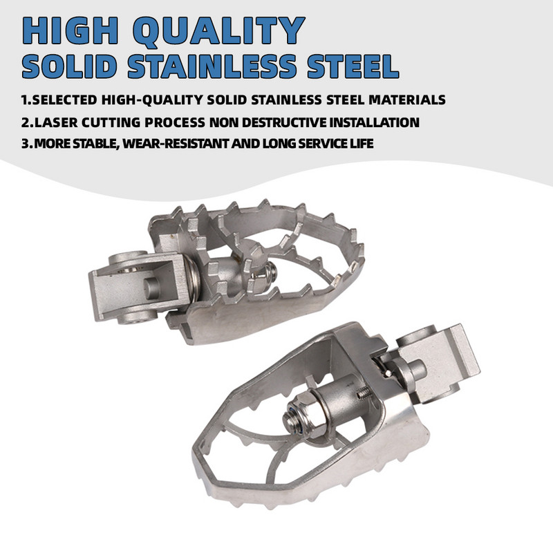 Motorkerékpár KTM-hez 1290 1190 1090 1050 790 890 Adventure Első lábtartók Lábtartók Tartók Lábtartók Pedál