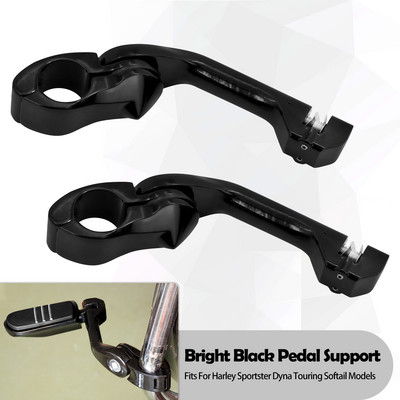 Suport pentru picior autostradă de 32 mm pentru motocicletă 1,25 inchi apărători motor cuie suport clemă pentru Harley Dyna Sportster XL Touring Softail Glide