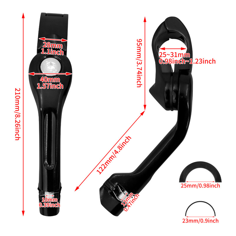 Suport pentru picior autostradă de 32 mm pentru motocicletă 1,25 inchi apărători motor cuie suport clemă pentru Harley Dyna Sportster XL Touring Softail Glide