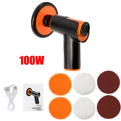 Didelio galingumo automobilių poliruoklis Daugiafunkcis belaidis elektrinis remonto įrankis Dažų poliravimas Valymo mašina Įbrėžimų taisymas