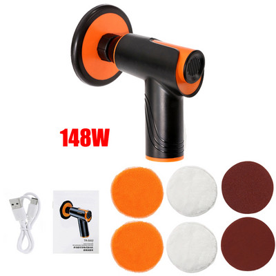 Didelio galingumo automobilių poliruoklis Daugiafunkcis belaidis elektrinis remonto įrankis Dažų poliravimas Valymo mašina Įbrėžimų taisymas