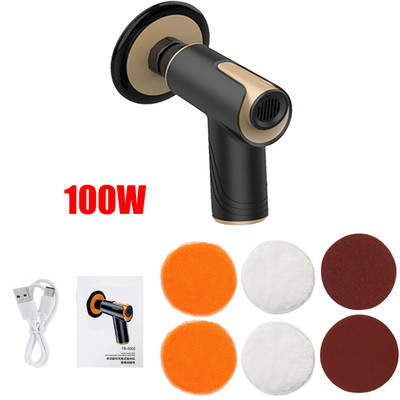 Didelio galingumo automobilių poliruoklis Daugiafunkcis belaidis elektrinis remonto įrankis Dažų poliravimas Valymo mašina Įbrėžimų taisymas