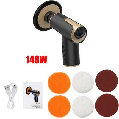 Didelio galingumo automobilių poliruoklis Daugiafunkcis belaidis elektrinis remonto įrankis Dažų poliravimas Valymo mašina Įbrėžimų taisymas