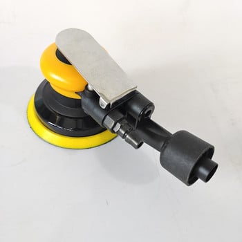 5-инчова пневматична шлифовъчна машина 125 mm 6 дупки Вакуумна шлифовъчна машина, използвана за автоматично шлайфане на шпакловка на ламарина Шмиргелова машина за отстраняване на ръжда