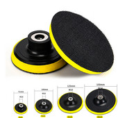 Disc de lustruit de 6/5/4/3 inch, autoadeziv, șmirghel, tampon de lustruit, polizor electric, adaptor M10/M14 pentru polizor