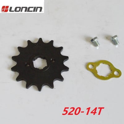 motor loncin re250 250cc 12 13 14 15 dinți pinion față lanț dimensiune 520 accesorii motociclete transport gratuit