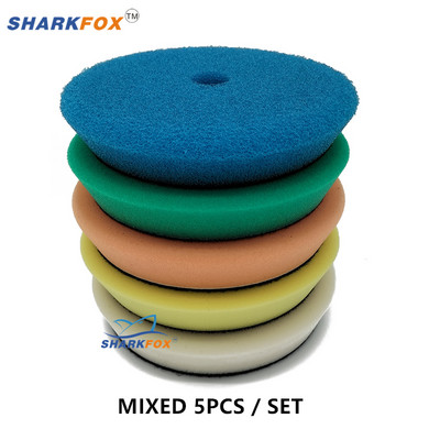 Disc de lustruit pentru mașină de 3/5/6 inci, disc de lustruit pentru mașină, burete de lustruit pentru mașină, abraziv DA, polizor, pentru depilare, unelte, accesoriu