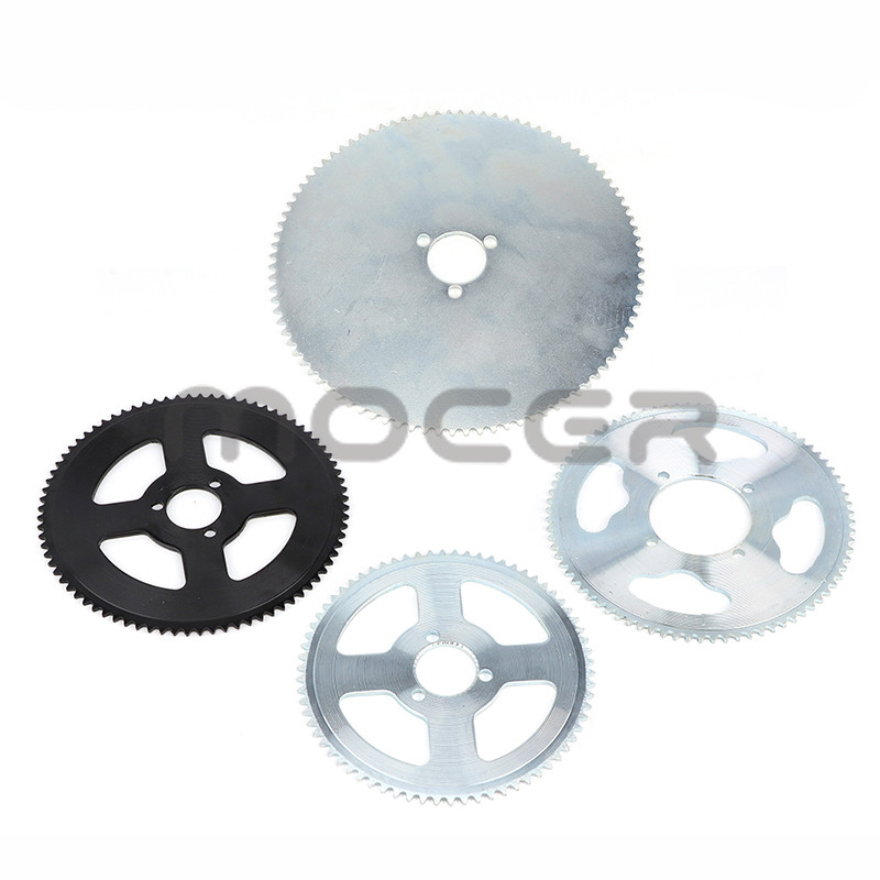 25H 47t 55t 62t 64t 65t 66t 68t 70t 72t 74t 76t 78t 80t 92t Dinți 26/29/54MM Pinion spate pentru Mini Moto ATV 47cc 49cc 2 timpi