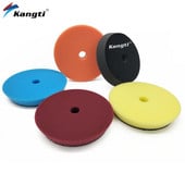 Disc de lustruit pentru mașină, 5 inch, 125 mm, tampoane de lustruit pentru polisher DA, spumă, burete auto, lână, tampoane de lustruit pentru lustruire auto