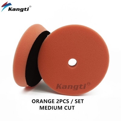 Disc de lustruit pentru mașină, 5 inch, 125 mm, tampoane de lustruit pentru polisher DA, spumă, burete auto, lână, tampoane de lustruit pentru lustruire auto