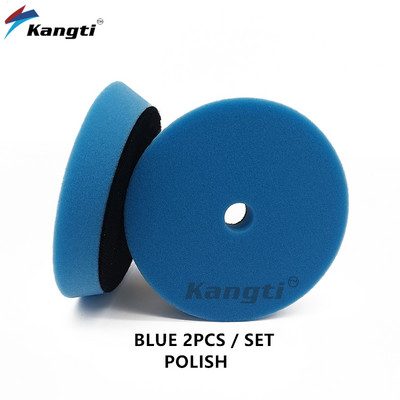 Disc de lustruit pentru mașină, 5 inch, 125 mm, tampoane de lustruit pentru polisher DA, spumă, burete auto, lână, tampoane de lustruit pentru lustruire auto