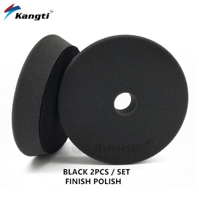 Disc de lustruit pentru mașină, 5 inch, 125 mm, tampoane de lustruit pentru polisher DA, spumă, burete auto, lână, tampoane de lustruit pentru lustruire auto