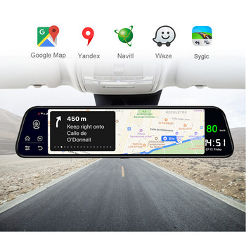 Συσκευή εγγραφής βίντεο καθρέφτη Android για αυτοκίνητο 4G+32G 12\