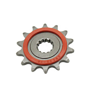 Pinion pentru motociclete roată de antrenare a angrenajului mic pentru GW250 DL250 GSX250R 520-14T 15T