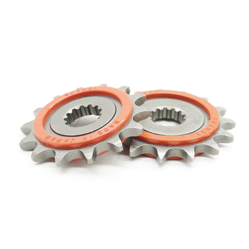 Pinion pentru motociclete roată de antrenare a angrenajului mic pentru GW250 DL250 GSX250R 520-14T 15T