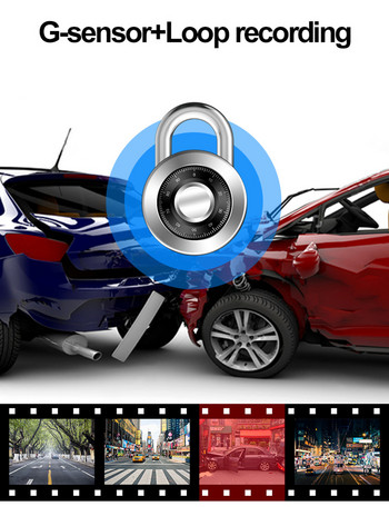 12 ιντσών 4K Car Dash Cam Carplay & Android Auto 3840*2160P Rearview Mirror Εγγραφή βίντεο WIFI Loop Εγγραφή Τηλέφωνο APP GPS Car Dvr