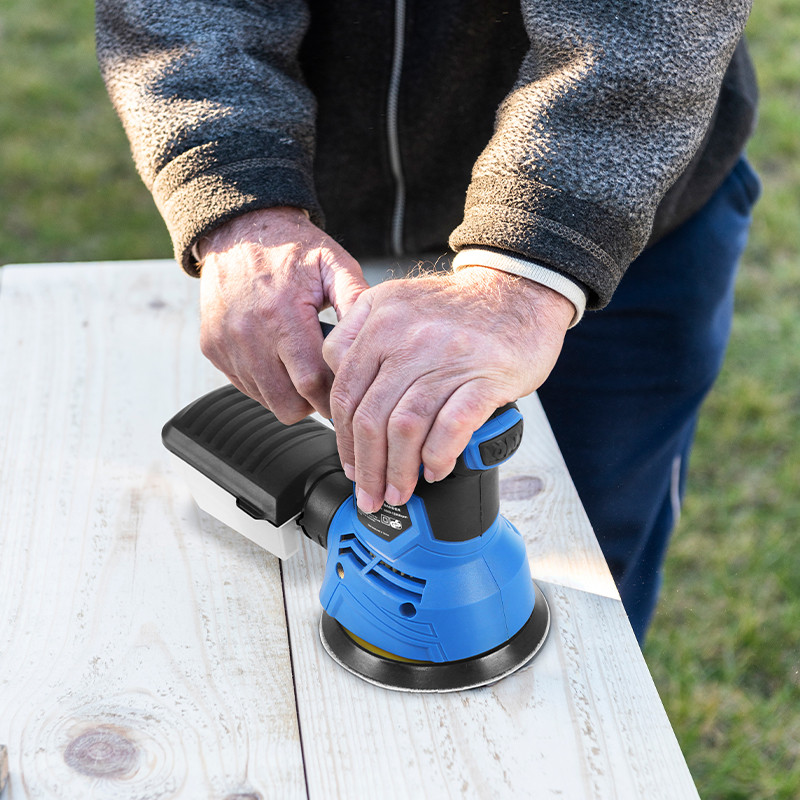 300 W elektrinis medienos orbitinis šlifuoklis 7 kintamo greičio 13000 aps./min atsitiktinis orbitinis šlifuoklis poliruoklis 21 vnt šlifavimo popierius PROSTORMER