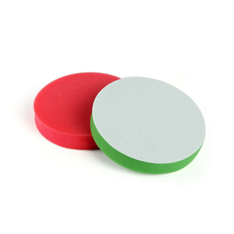5 bucăți 4 inch/5 inch disc de lustruit auto cu burete plat roată de lustruire pentru îngrijirea vopselei auto disc de ceară pentru tampon de lustruit auto