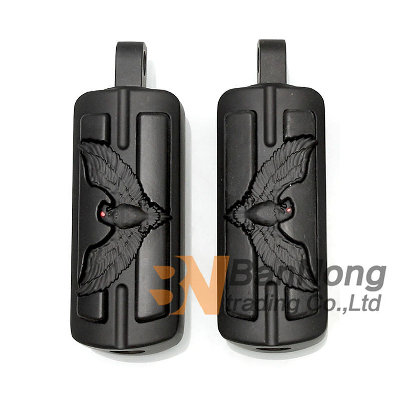 Plăcuță de acoperire pentru pedală de frână cu logo Eagle și suport pentru picioare și șurub de schimbător pentru Harley 883 1200 XL Softail Fat Boy Electra Glide Dyna Touring