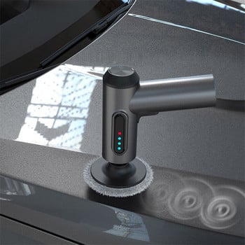 Машина за полиране на автомобили Безжична електрическа машина за полиране на автомобили USB акумулаторна машина за полиране за почистване на каросерията на автомобила Ремонт с восък