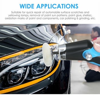 Μίνι μηχανή γυαλίσματος αυτοκινήτου Επαναφορτιζόμενη προσωρινή στίλβωση αυτοκινήτου Cordless Cars Scratch Repair Polisher Electric Waxing Automobile Care