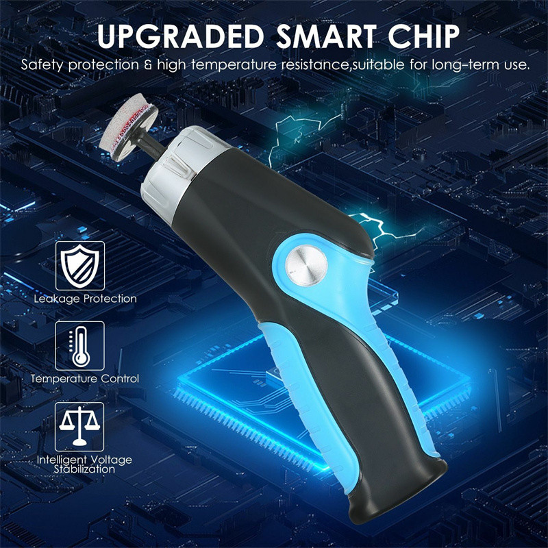 Mini mașină de lustruit mașină de lustruit tampon reîncărcabil pentru mașini fără fir mașini de lustruit pentru repararea zgârieturilor, pentru depilare electrică, îngrijire auto