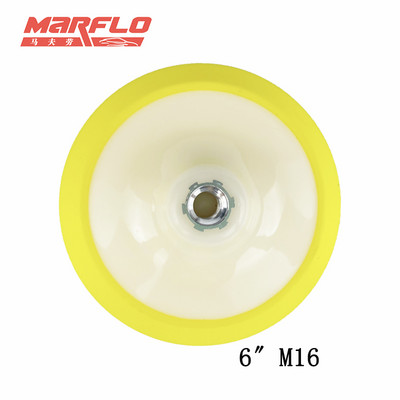 MARFLO Placă de curățare a mașinii disc de lustruire disc pentru șlefuitor M16 cu tampon de burete 4" 4,5" 5" 6" șlefuire spălare