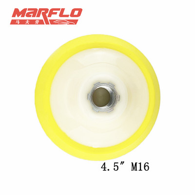 MARFLO Placă de curățare a mașinii disc de lustruire disc pentru șlefuitor M16 cu tampon de burete 4" 4,5" 5" 6" șlefuire spălare