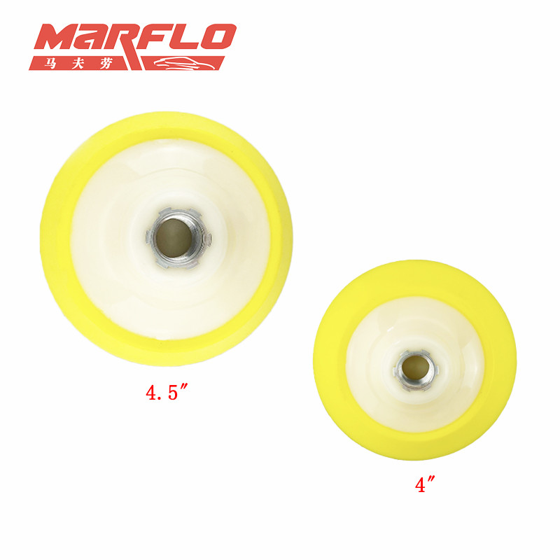 MARFLO Placă de curățare a mașinii disc de lustruire disc pentru șlefuitor M16 cu tampon de burete 4" 4,5" 5" 6" șlefuire spălare