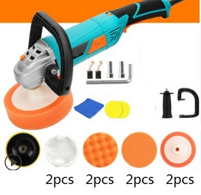 Polizor auto 220V, 1280W, mașină de lustruit mașină, glazură de ceară și etanșare,