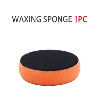Burete pentru epilare cu ceară pentru mașină, cu mâner, lustruire automată a bumbacului, instrumente de întreținere, ceară pentru lustruit, spălare, curățare, aplicator, instrument, pentru stil auto