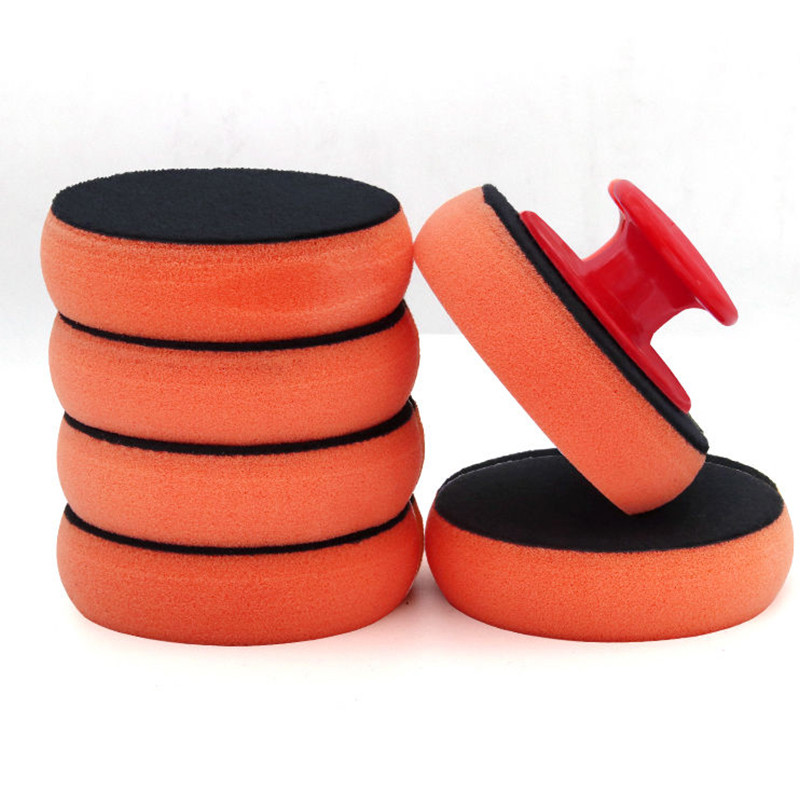 Burete pentru epilare cu ceară pentru mașină, cu mâner, lustruire automată a bumbacului, instrumente de întreținere, ceară pentru lustruit, spălare, curățare, aplicator, instrument, pentru stil auto