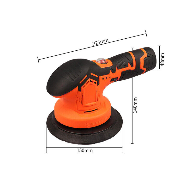 Locomotivă electrică de lustruit cu litiu pentru mașină, mașină de șlefuit cu ceară, mașină electrică de lustruit, mașină de șlefuit