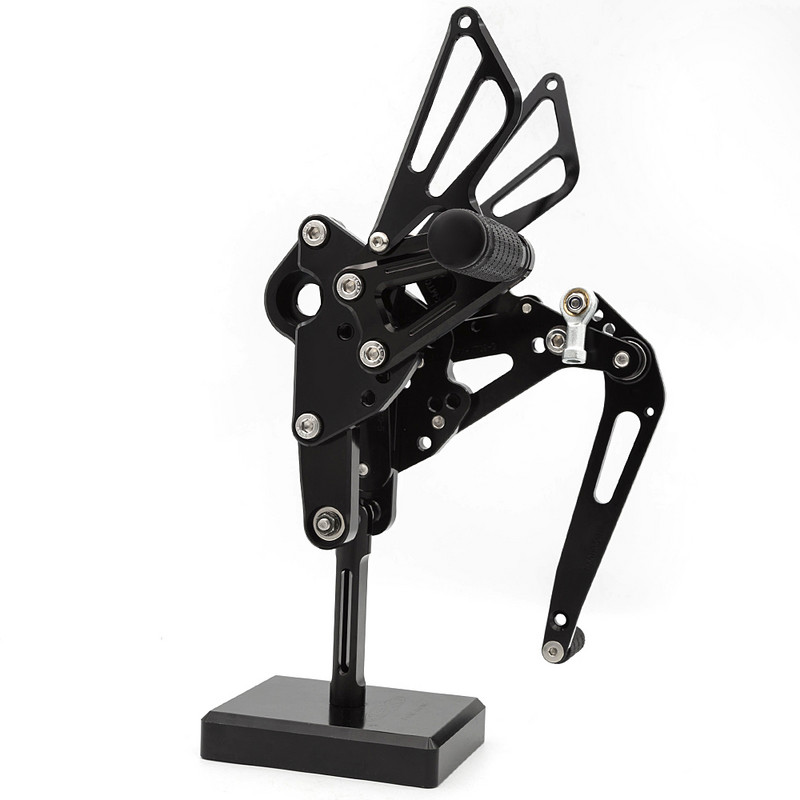 Yamaha FZ-09 MT09 2013-2020 Motorkerékpárhoz Állítható Hátsó lábtartók Lábtartók Lábtartók Csapok Hátsó pedálok