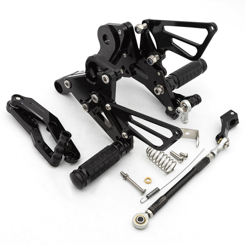 Yamaha FZ-09 MT09 2013-2020 Motorkerékpárhoz Állítható Hátsó lábtartók Lábtartók Lábtartók Csapok Hátsó pedálok